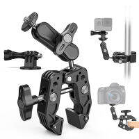 ใหม่โลหะ Super Clamp 360 Ball Head Magic Arm Clamp 14 "38" ตามเข็มนาฬิกาสกรูสำหรับกล้อง DSLR Monitor ไฟ LED Mic Rods