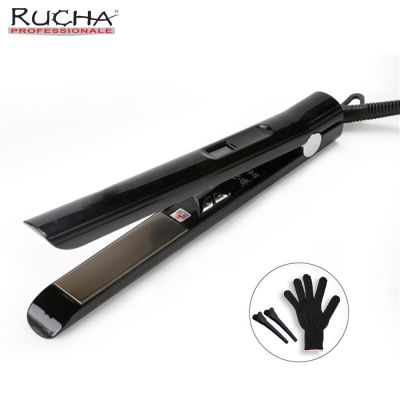 RUCHA Professional Hair Straightener MCH Brazilian Keratin Treatment Hair Straightening Iron 480F Fast Heating High Temperature