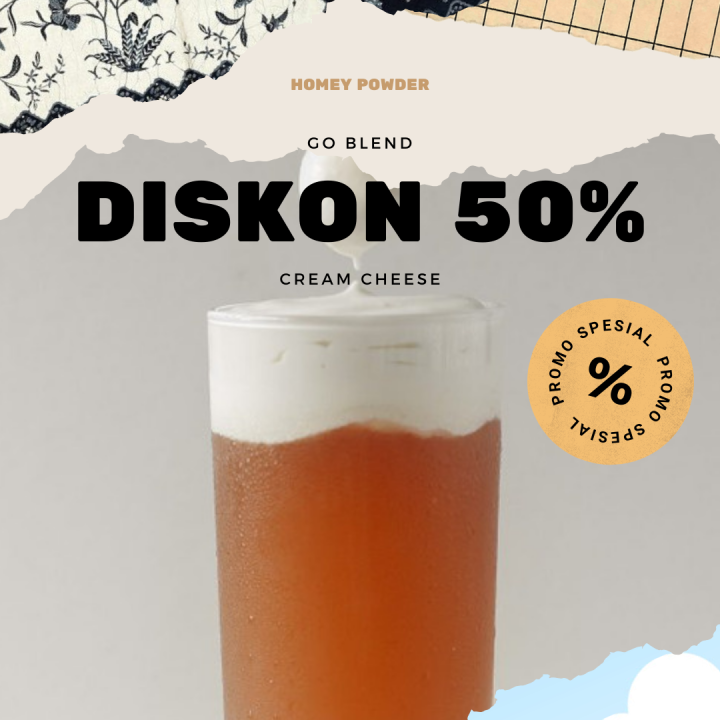 PREMIUM Cheese Cream 1Kg / Cream cheese 1Kg / Cream Cheese Tea Foam