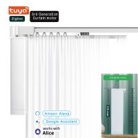 【YD】 Tuya Zigbee 3rd Generation Shorter Electric Curtain Motor Motorized System Support Assist