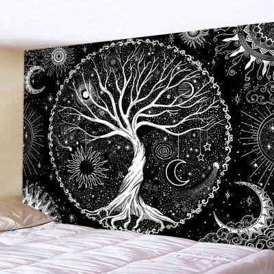 【CW】✽  And Mandala Tapestry Decoration Wall Hanging Psychedelic Room