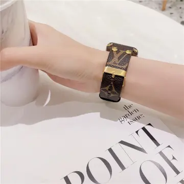 Louis Vuitton Band Strap Bracelet For All Apple Watch Series SE 7
