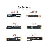 จอแอลซีดีเชื่อมต่อสายเมนบอร์ดบอร์ดหลักสายยืดหยุ่นสำหรับ Galaxy A22 4G A225F 5G A32 A325F A42 A725F A72 A52