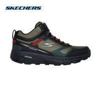 Skechers สเก็ตเชอร์ส รองเท้าผู้ชาย Men Waterproof Shoes - 220573-OLBK Air-Cooled Goga Mat Waterproof, Ortholite, Trail, Ultra Light Cushioning