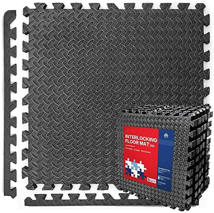[HOT JIAQZQLLILOAH 572] High Density Exercise Mat EVA Foam Floor Tiles