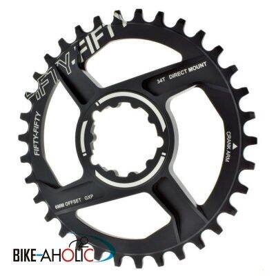 ใบจานหน้า Fifty-Fifty : direct mount chainrings for SRAM® GXP cranks