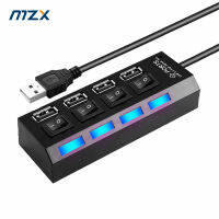 MZX 4 พอร์ต USB Hub 2.0 3.0 Concentrator Multi-hub Multi Splitter หลาย Expander อะแดปเตอร์ 3 0 2 Extension PC พร้อมสายเคเบิล-gdsflkhsbldvsd