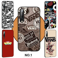 Casing หรับ OPPO A91 F15 A81 A92 A72 A52 A93 A94 Reno 2 2Z 2F 3 4 5 5K 6 4Z 6Z Lite Pro Plus A92S ni92 Logo VANS Art Pattern Phone เคสโทรศัพท์