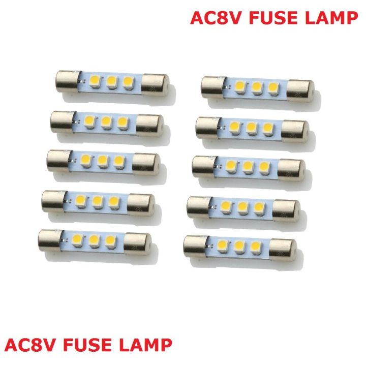 AC8V LED Dial Face Lamp Tuner backlight Fuse Type Bulb For Marantz