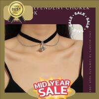 ASSG03 JWLG3 SALE‼️โชคเกอร์กำมะหยี่สีดำหลายแบบแนววินเทจGothicChoker‼️พร้อมส่ง สร้อยคอใส่พระ สร้อยคอแฟชั่น สร้อยคอผู้หญิง ชาย