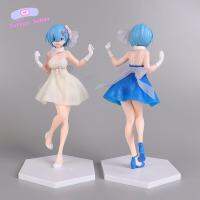 ของขวัญ STKE Rem Ram Figures Re: Life In A Different World จากตุ๊กตาโมเดลที่เป็นศูนย์สะสมตุ๊กตาของเล่นโมเดลฟิกเกอร์ Rem ตุ๊กตาประดับหุ่นแอคชั่น