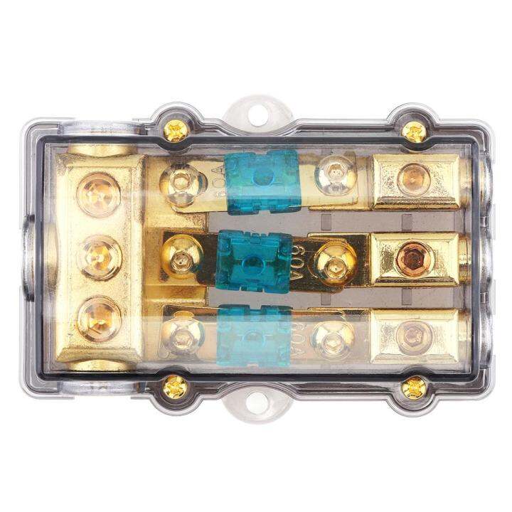 universal-60a-1-in-3-ways-car-fuse-box-holder-copper-plated-car-stereo-audio-power-fuse-holder-for-auto-boat-vehicles-audio