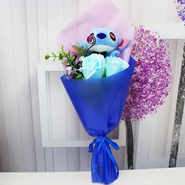 Stitch bouquet gift  Gifts, Bouquet, Florist