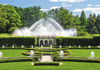 โปสเตอร์ภาพสวนน้ำพุขนาดใหญ่ อันเลื่องชื่อ Longwood Gardens in USA P-103FG ขนาด A3 กว้าง 42 x สูง 29.7 ซม. (แนวนอน โฟโต้ 200 แกรม)