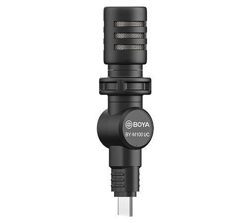 boya-by-m100uc-mininature-condenser-microphone-type-c-ไมโครโฟนคอนเดนเซอร์-พับได้-หมุนได้-180-ของแท้-ประกันศูนย์ไทย-2ปี