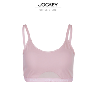 JOCKEY FOR HER เสื้อชั้นในผู้หญิง รุ่น KH CUT OUT NON WIRED BRA สีเบจ U-NECK ชุดชั้นใน ชุดชั้นในหญิง