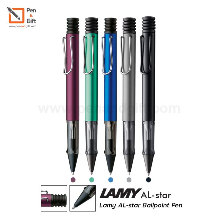 lamy-al-star-ballpoint-pen-ปากกาลูกลื่น-ลามี่-ออลสตาร์-มี-9-สี-ของแท้-100-พร้อมกล่องและใบรับประกัน-ปากกา-lamy-ปากกา-lamy-แท้-penandgift