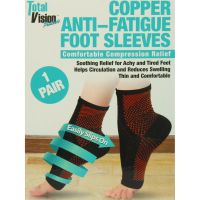 Copper anti fatigue foot sleeves ถุงเท้าลดปวดเมื่อย-10Jul-J1
