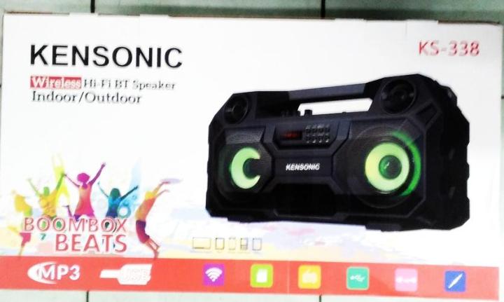 kensonic-ลำโพงบูลทูธ-bluetooth-รุ่น-ks-321-แถมไมค์สาย-สายชาร์จ-รีโมท