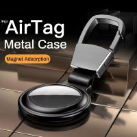 Osłona adsorpcyjna ze stopu aluminium dla Apple Airtag Tracker uchwyt ochronny do Air Tag Locator brelok Protector Case