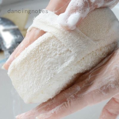 ▲✱ஐ DN Natural Loofah Body Scrubber Bath Exfoliating Scrub Sponge Soft Shower Brushes
