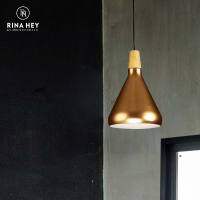 RINA HEY CALI-A/1 โคมไฟ โคมไฟห้อยเพดาน โคมไฟตกแต่งเพดาน ไฟติดเพดาน Pendant lamp W18 x D18 x H27 cm  – สี ทองแดง/ธรรมชาติ