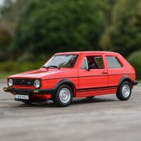 Bburago 1:24 VW 1979 Golf MK1 GTI Hot Hatch Static Die Cast Vehicles Collectible Model Car Toys