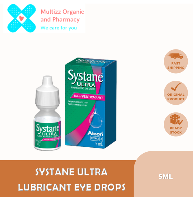 Systane Ultra Lubricant Eye Drops 5ml Lazada 7271