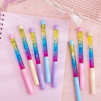 Gel pen stationery bright sand pen small fresh fairy stick magic wand