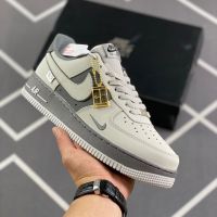 AF1 Air Force One Light Gray Dark Gray Small Hook Low Top Mens and Womens Casual Sports Shoes DB3301-033 shoes