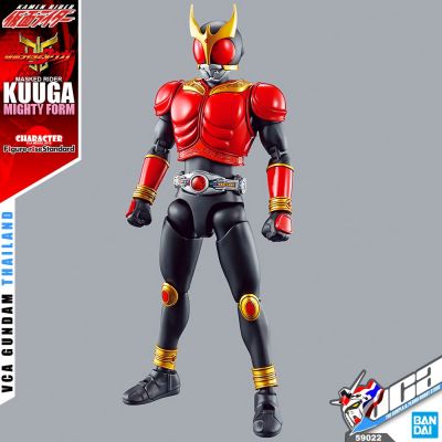 BANDAI FIGURE-RISE STANDARD MASKED RIDER KUUGA MIGHTY FORM FIGURE RISE คาเมนไรเดอร์ พลาสติก โมเดล VCA GUNDAM