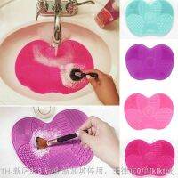 hot【DT】☍  Newest Silicone Cleaner Make Up Washing Gel Cleaning Foundation Makeup Scrubbe Board