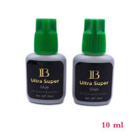 2 Bottles I-Beauty IB Ultra Super Glue 10ml Individual Fast Drying Eyelash Extensions Green Cap False Lash Glue Makeup Tool Shop