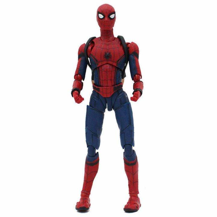 homecomingตุ๊กตาขยับแขนขาได้spider-man-collectible-pvcของขวัญของเล่นแบบจำลองใหม่