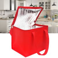 Large Capacity Insulated Thermal Cooler Bag Foldable Lunch Box Food Delivery Picnic Drink Waterproof Aluminum Foil Food Bags