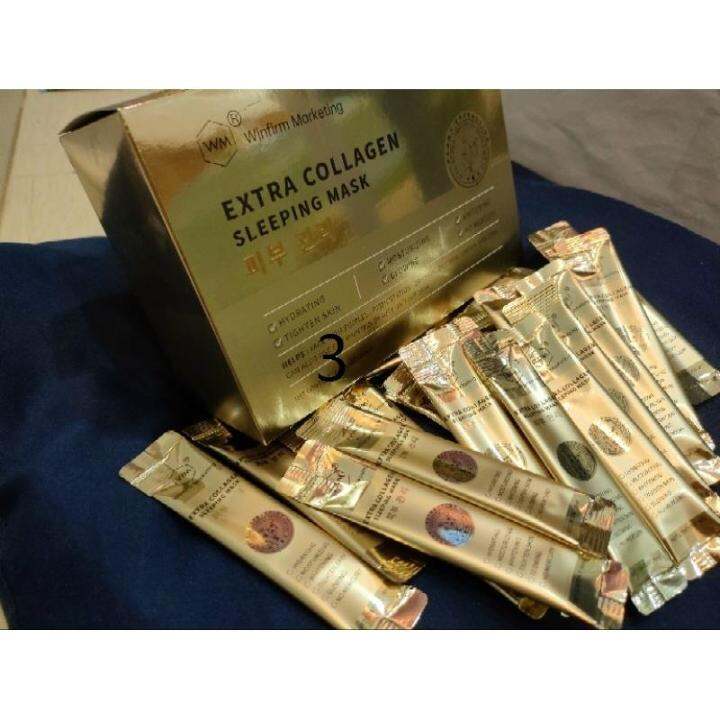 Facial mask moisturize (KKM approved) 100 packet WM EXTRA COLLAGEN