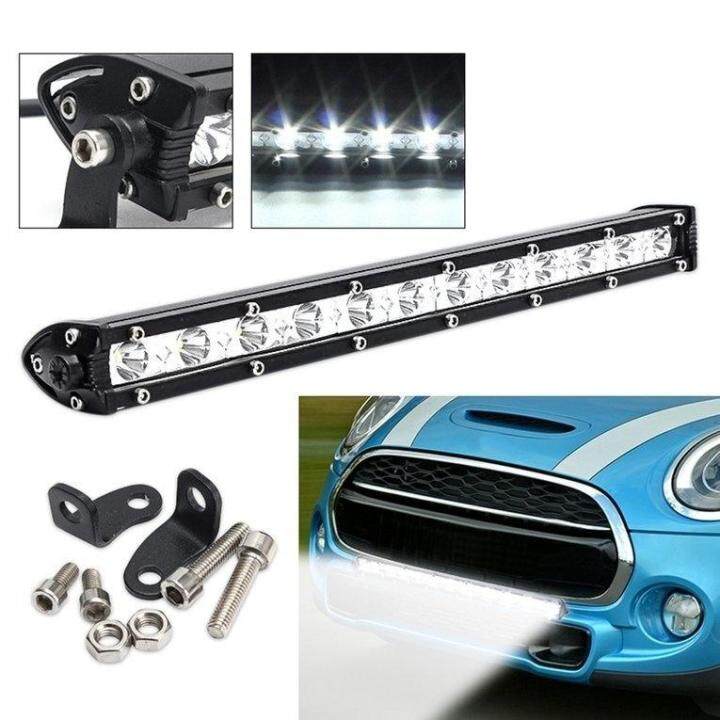 led-light-bar-ไฟรถยนต์-36-w-บาร์ยาว-13-นิ้ว-ทรงตรง-ไฟหน้ารถ-ไฟท้าย-สำหรับอะไหล่รถ-อุปกรณ์รถยนต์-รถสิบล้อ-รถบรรทุก-รถ-jeep-atv-เรือประมง-เรือยอชท์-รถบรรทุก-รถสิบล้อ-สว่างมาก-เเสงพุ่ง-งานพรีเมี่ยม-เเสงข