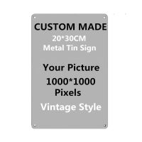 custom metal tin sign vintage style