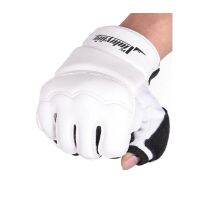 Taekwondo Gloves Fighting Hand Protector WTF Approved Martial Arts Sports Hand Guard PU Leather Fitness Boxing Gloves