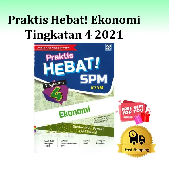 Praktis Hebat Spm Kssm Ekonomi Tingkatan 4 Format Spm Terkini Lazada