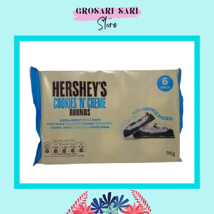 Hershey's Rounds Cookies and Cream 6pack/96grams Lazada PH