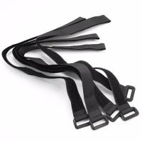 10pcs Nylon Hook amp; Loop Strap Cable Ties Self adhesive Reusable Cord Tidy PC TV Organizer 20/30/45cm Length 2cm Width