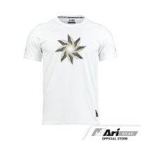 ARI TRUE BANGKOK UNITED 2023/2024 WHEEL OF WINGS TEE - WHITE/BLACK/GOLD เสื้อยืด อาริ ทรู แบงค็อก สีขาว