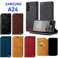 XUNDU เคสฝาพับ A24 ใส่บัตรได้ ตั้งได้ ล็อคได้ พร้อมส่ง ส่งด่วน ตรงรุ่น เคสโทรศัพท์ เคสหนัง สำหรับ SAMSUNG A24/A14/A54/A34/A14/A23 4G/A23 5G