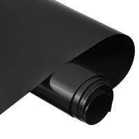 uxcell Window Film Sun Light Blocking Dark Room Opaque Pure Film Privacy 4.92ftx1.64ft Black for Home