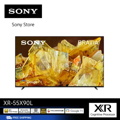 XR-55X90L (55 นิ้ว) | BRAVIA XR | Full Array LED | 4K Ultra HD | High Dynamic Range (HDR) | สมาร์ททีวี (Google TV) SONY TV