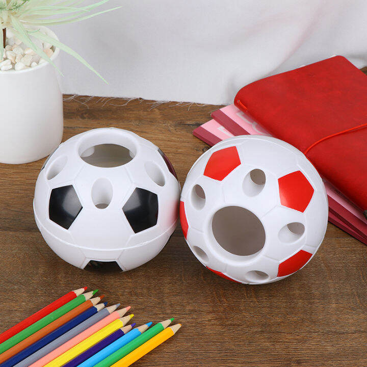 laogeliang-1pc-soccer-ball-รูปแปรงสีฟันปากกาดินสอผู้ถือเดสก์ท็อปของขวัญนักเรียน