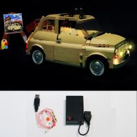 LED Light Set For 10271 Fiat 500 Car WIth Battery Box Building Blocks (NOT Include The Model Bricks) Building Sets