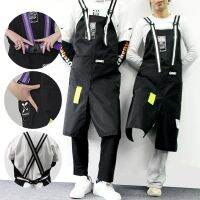 Trendy Beauty Aprons Waterproof Apron For Women And Men Coffee Shop Hairdresser Slit Overall Chef Adjustable Nail Salon Apron Aprons