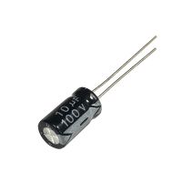 【YF】✽  100V10UF 6x11mm Aluminum Electrolytic Capacitors 100v 10uf 100wv 10mf 100vdc 10MFD 10uf100v 100v10mf 10mf100v 22uf 33uf 47uf